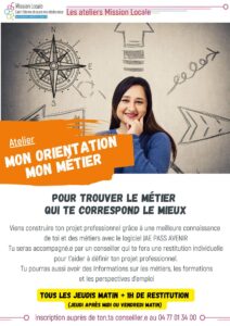 Atelier mon orientation mon m&eacute;tier