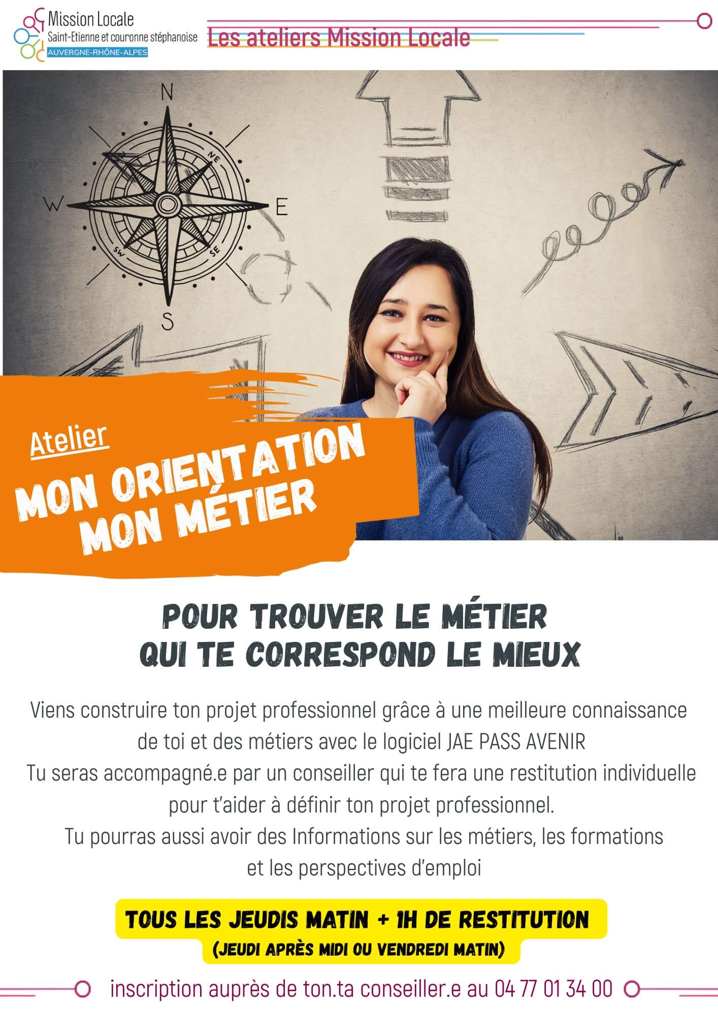Atelier mon orientation mon m&eacute;tier